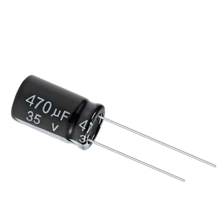 Rubycon 470uF 35V Aluminum Electrolytic Capacitor 10x16mm