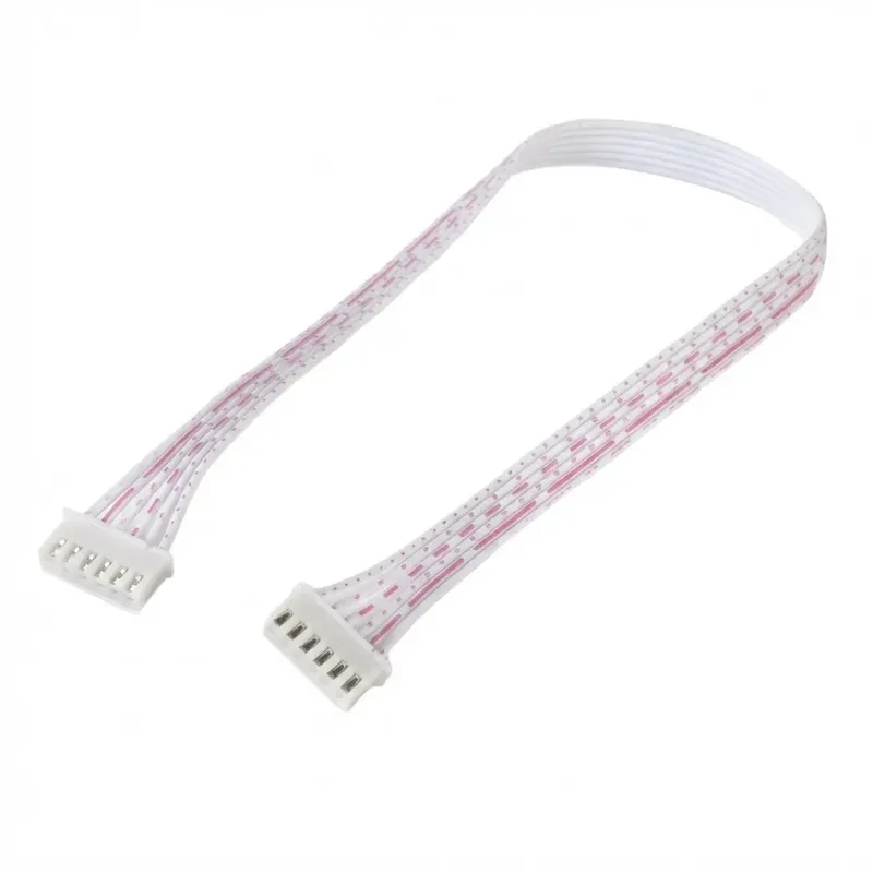 JST XH 2.54 6-Pin Cable, Female to Female, 30 cm, White