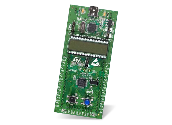 STM8L-DISCOVERY Board with STM8L152C6T6 Microcontroller