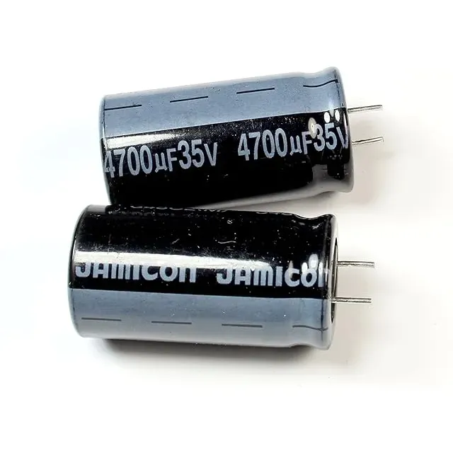 JAMICON 4700uF 35V Aluminum Electrolytic Capacitor 18x35mm