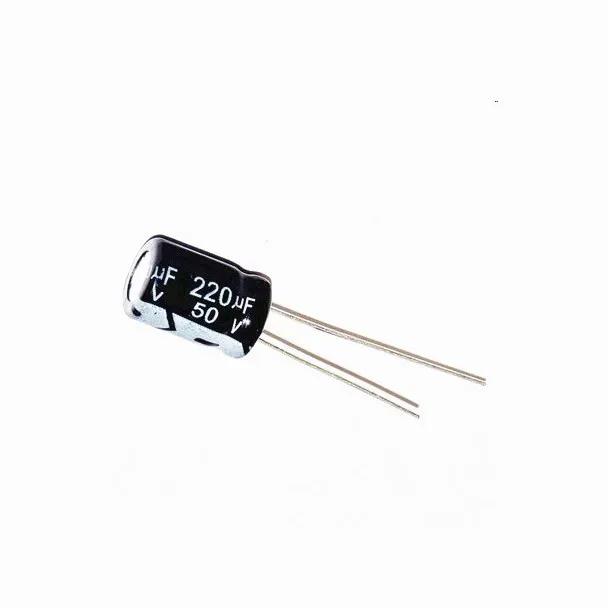 Chenxing Aluminum Electrolytic Capacitor 220uF 50V 8x12mm