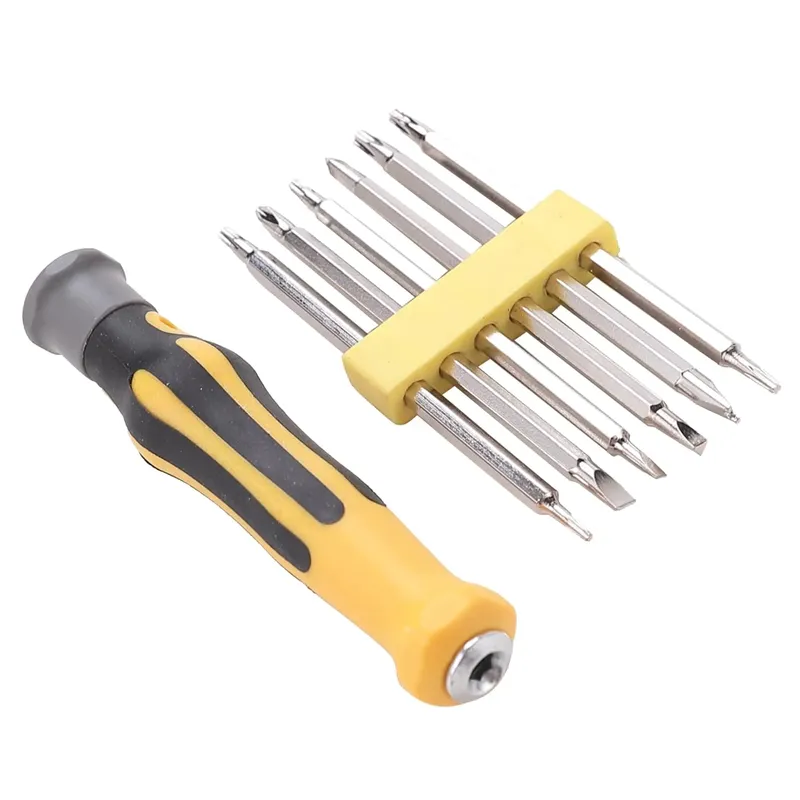 Screwdriver Set 12 in 1 with CR-V Steel Bits