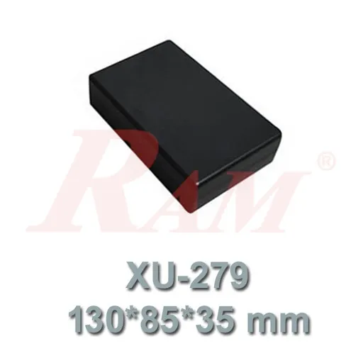 Plastic Project Box XU-279, 130 x 85 x 35 mm
