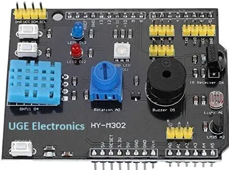 Arduino UNO R3 9-in-1 Multifunction Sensor Expansion Board
