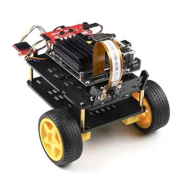 طقم SparkFun JetBot AI الإصدار 3.0 دون لوحة Jetson Nano