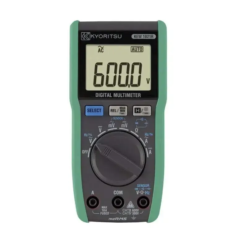 KYORITSU KEW 1021R True RMS Digital Multimeter 6000 Count