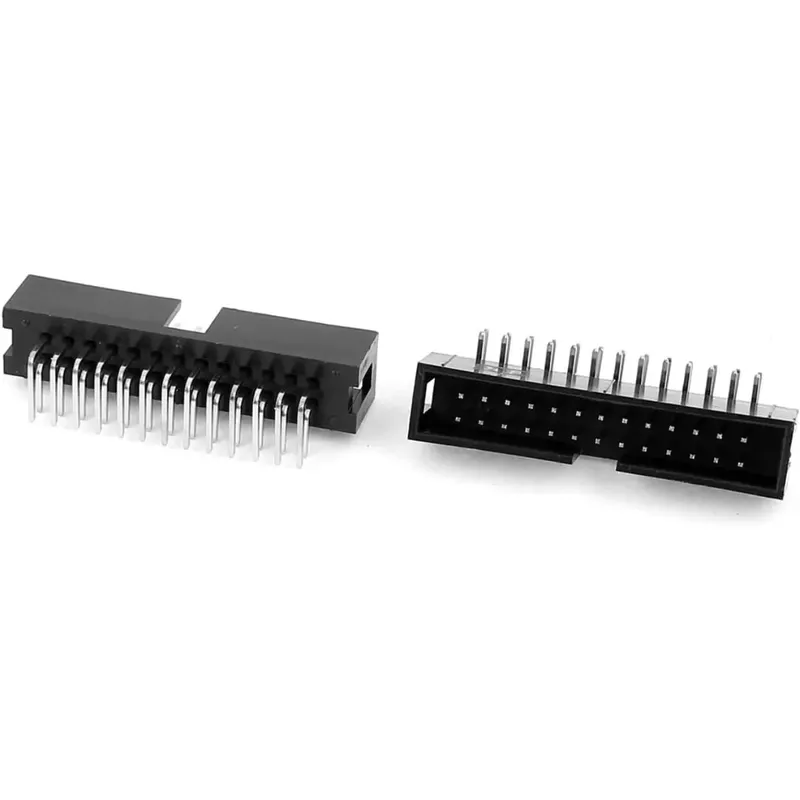 IDC FC-26 Male Right-Angle Box Header for PCB 26 pin