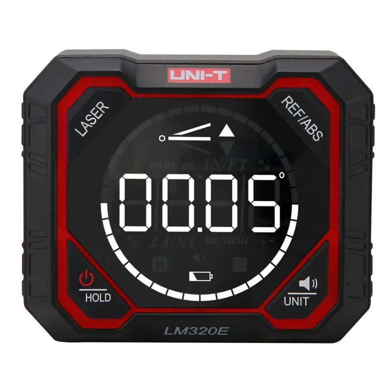 UNI-T LM320E Digital Angle Meter with Laser Lines