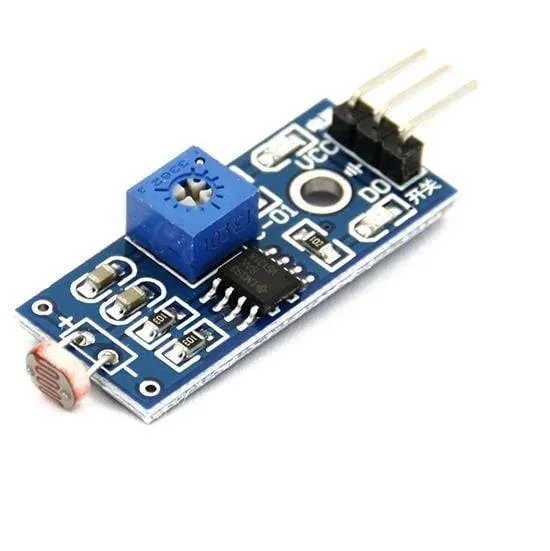 LDR Light Sensor Module with LM393 Comparator, Digital Output