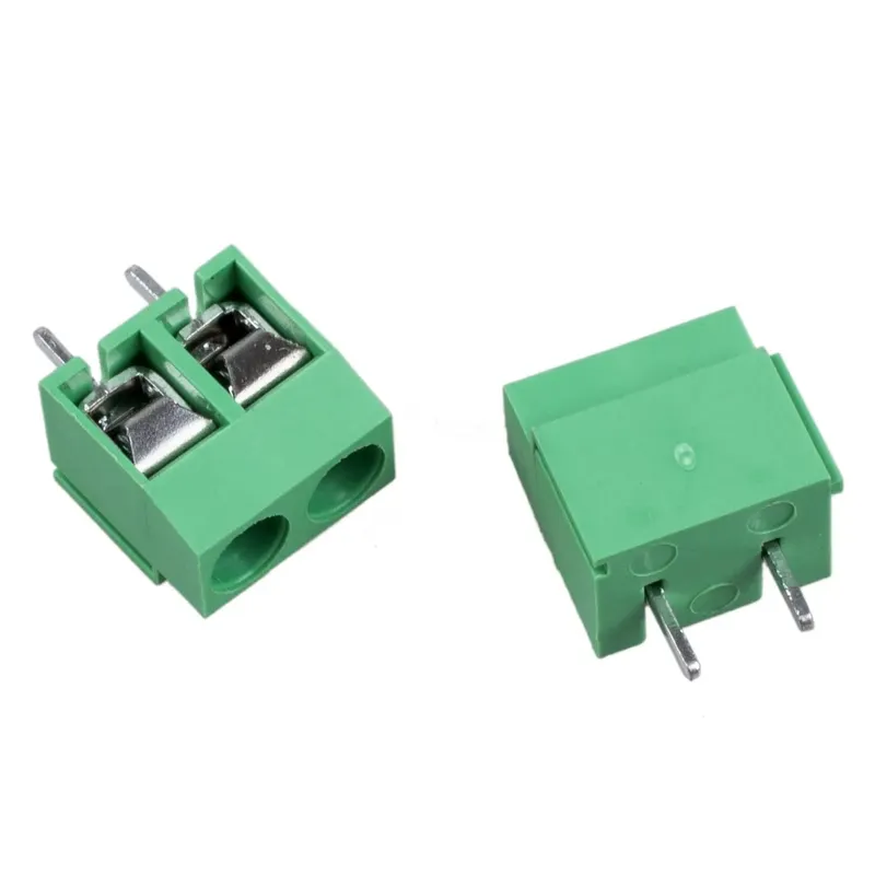 2-Pin Green Screw Terminal Block, 3.5mm Pitch