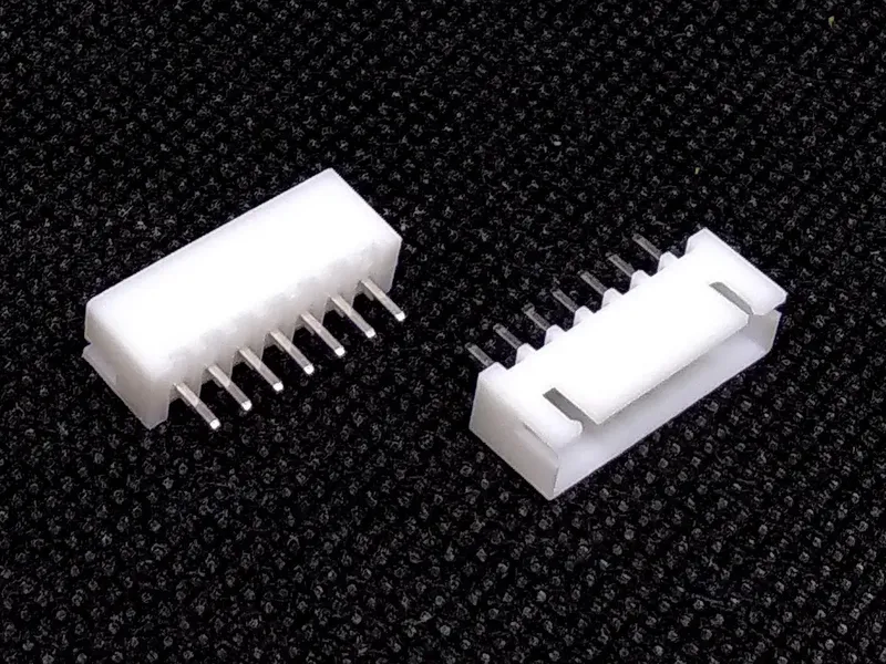 موصل JST بتباعد 2.5 مم، 7 أطراف، ذكر، للتثبيت على PCB