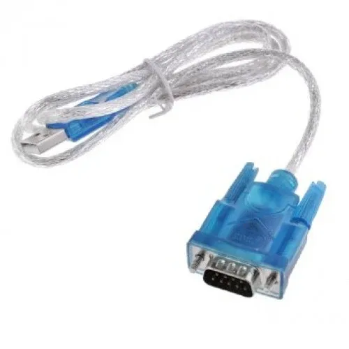كابل تحويل USB إلى RS232 بموصل DB9 ذكر وشريحة FT232