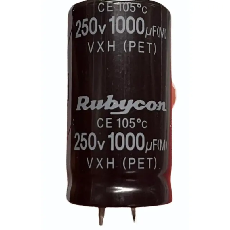 Rubycon Snap-In Aluminum Electrolytic Capacitor 1000µF 250V 30x46mm