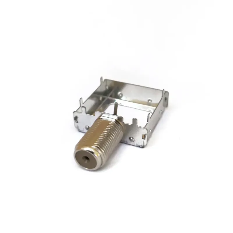 Right Angle RF Coaxial Connector PCB Mount V3