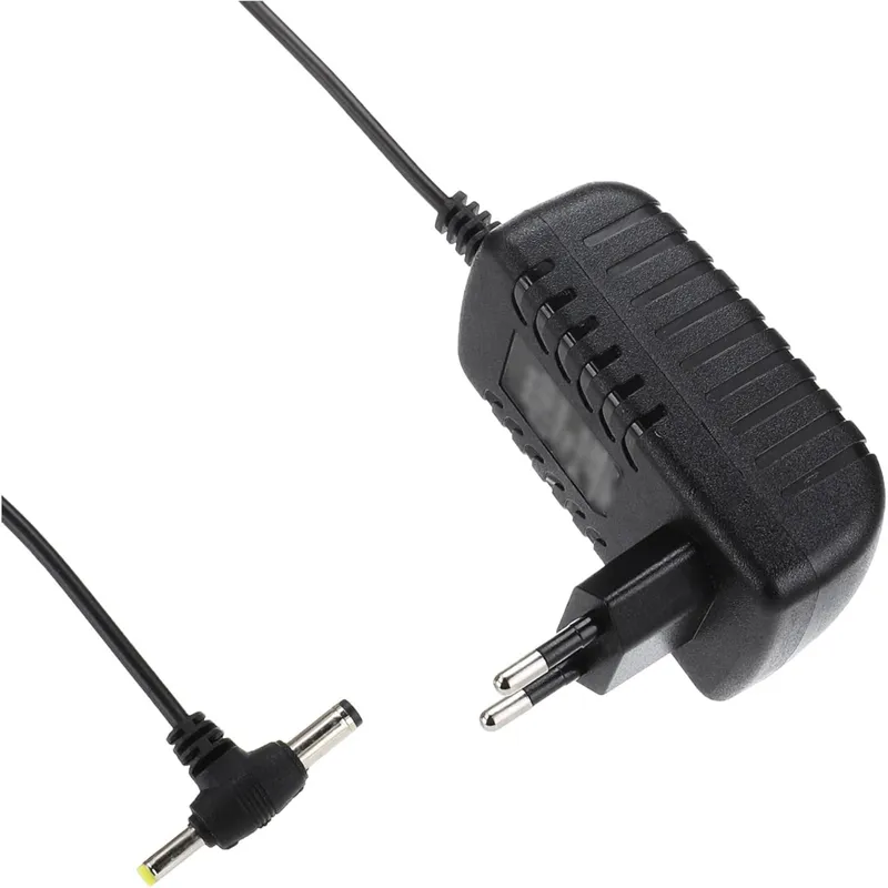 12V 2A Power Adapter with Dual Jack Output EU Plug