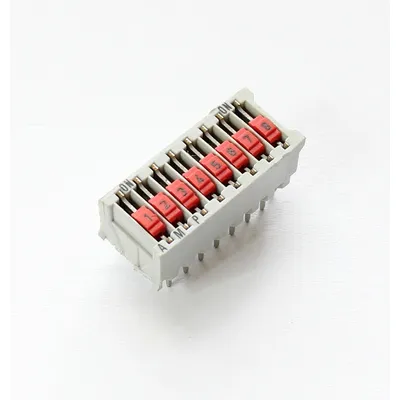 TE 8-Position DIP Switch SPST Slide Through-Hole