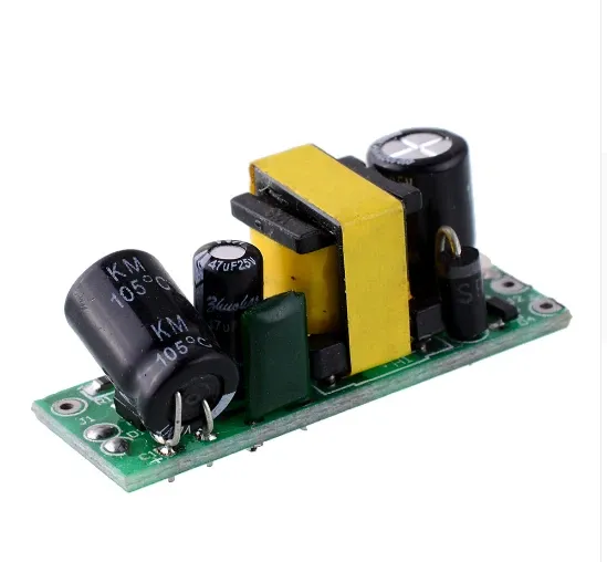 وحدة مزود طاقة AC-DC من 220 فولت متردد إلى 12 فولت مستمر 400mA 5W