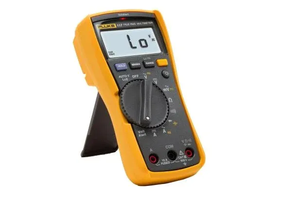 جهاز Fluke 117 متعدد القياسات للكهربائيين مع كشف الجهد بدون تلامس