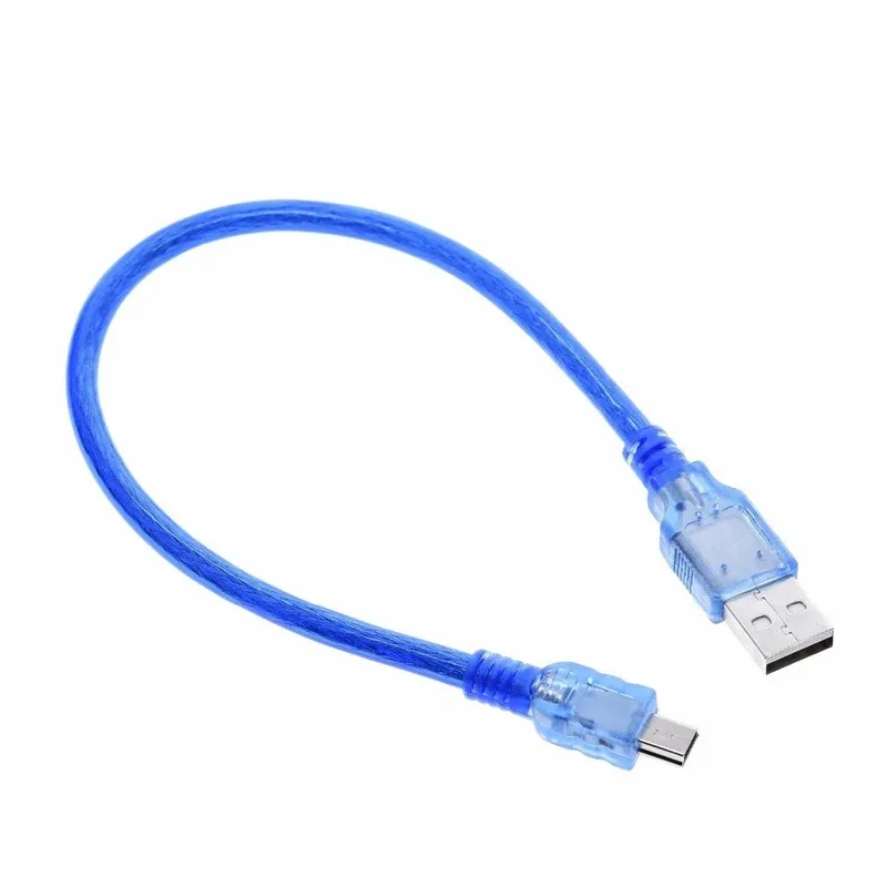 Mini USB Cable, USB 2.0 Type-A to Mini-B, 30 cm