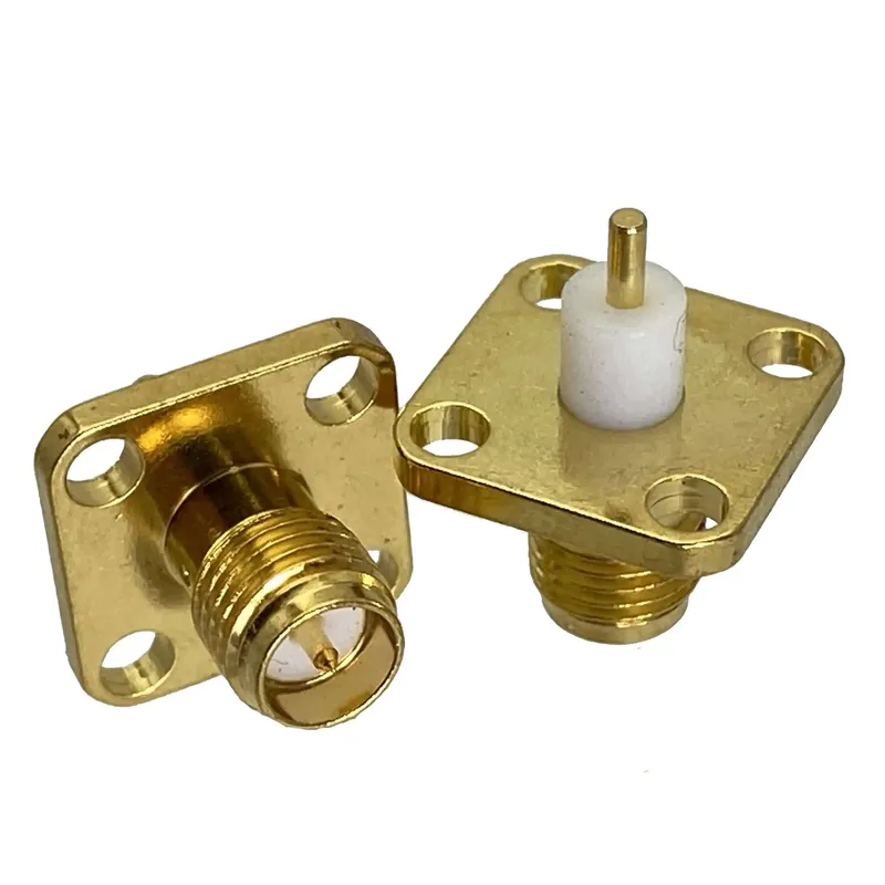 SMA-JZ-F-RP Reverse Polarity SMA Flange Mount Connector
