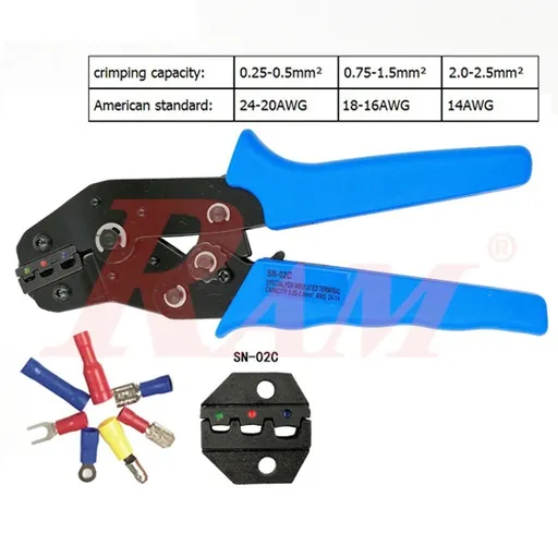 SN-02C Crimping Tool for Insulated Terminals