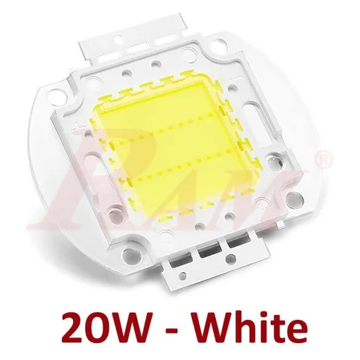 LED SMD 20W High Power White 6000-6500K