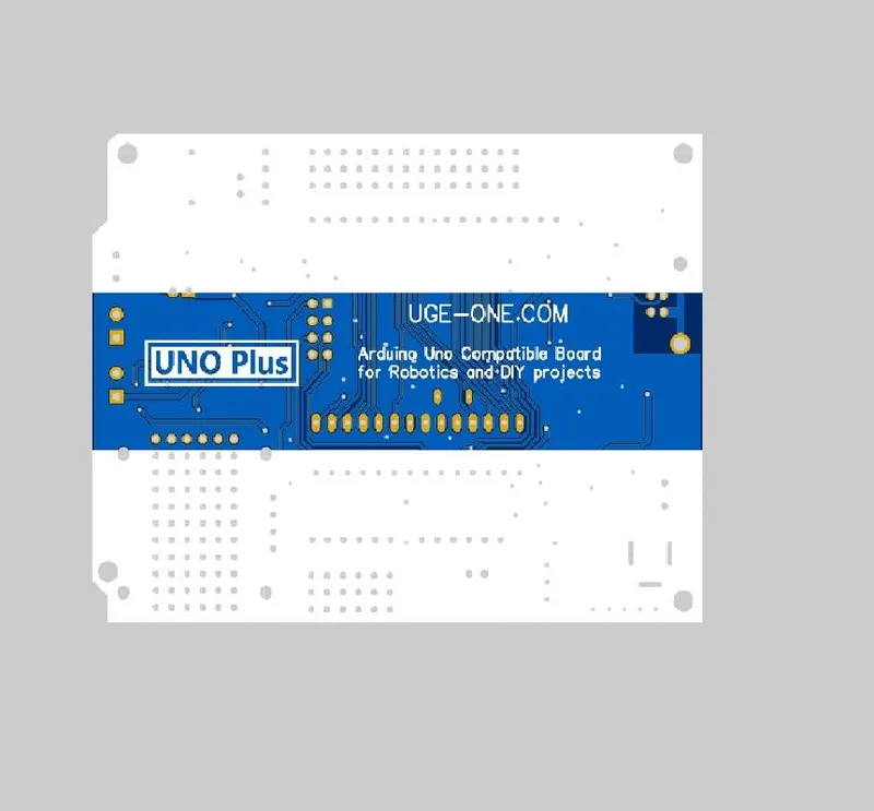 لوحة PCB متوافقة مع Arduino UNO لمشاريع الروبوت الذاتية الصنع