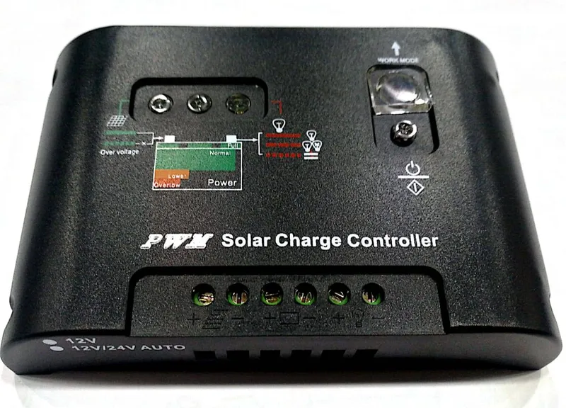 PWM Solar Charge Controller 20A, 12V/24V Input