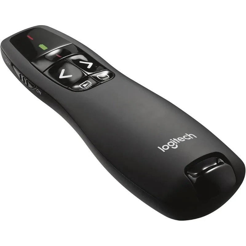 جهاز تحكم لاسلكي للعروض Logitech R400 مع مؤشر ليزر أحمر