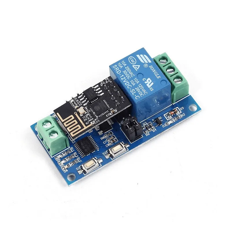 ESP8266 ESP-01 12V 1-Channel Wi-Fi Relay Module