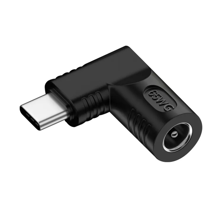 USB Type-C PD to DC 5.5x2.1mm Laptop Power Converter up to 65W