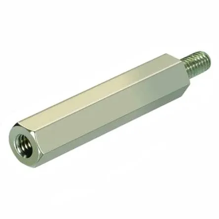 Metal Spacer 20 mm with 3 mm Screw Hole, Male-Female