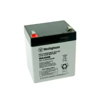 Westinghouse WA1245 12V 4.5Ah AGM Lead-Acid Battery