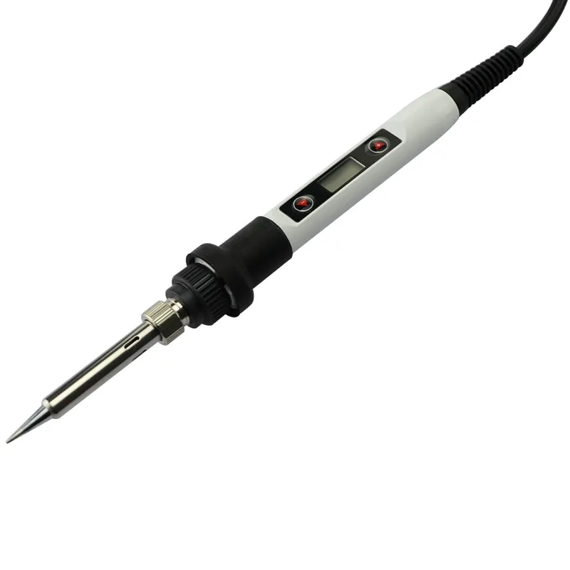 220V 60W Adjustable Temperature Soldering Iron with LCD Display