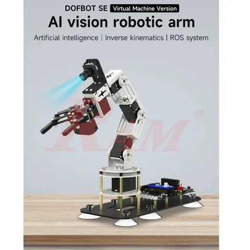 DOFBOT SE AI Vision Robotic Arm 6DOF Virtual Machine Version