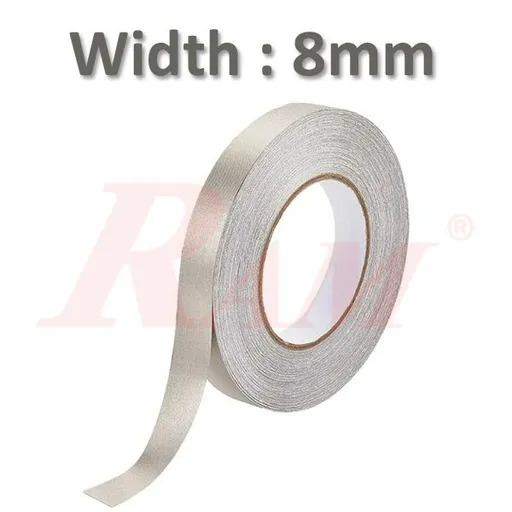 Conductive Fabric Adhesive Tape 8mm x 20M - EMI Shielding
