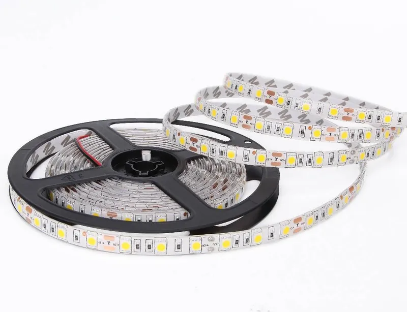 Red LED Strip 5050, 60 LED/m, 12V DC, 1 Meter