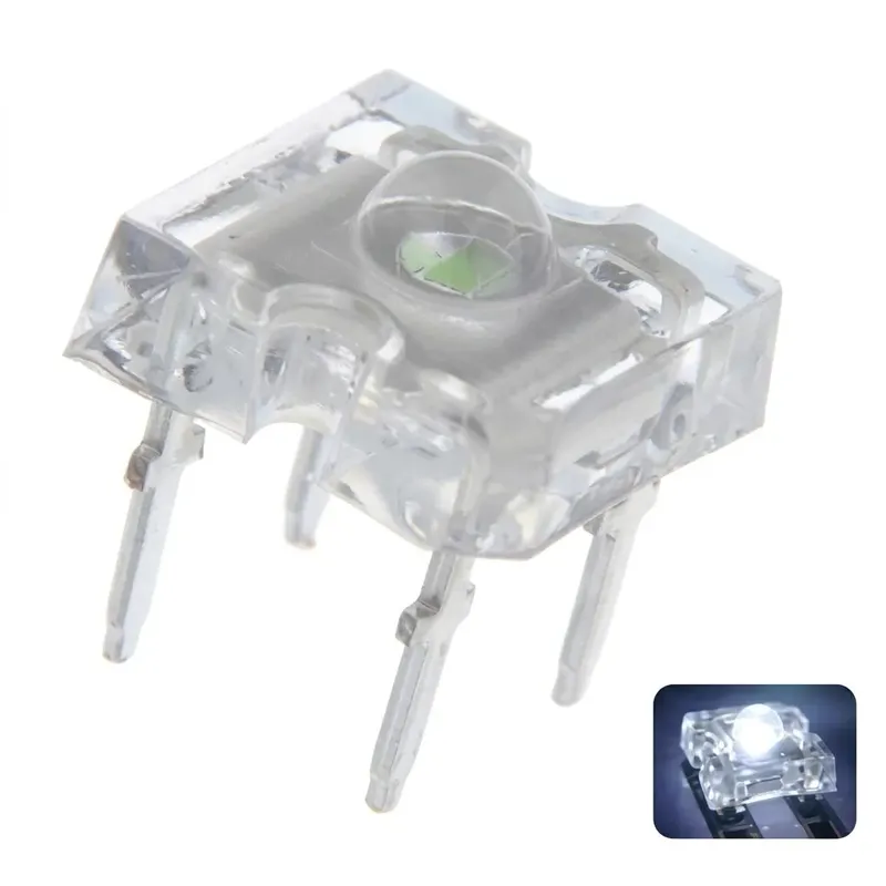 OSW5DLZ2C1P Square White LED 4-Pin 3V 8800mcd High Brightness