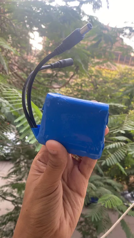 2S Li-ion 7.4V 6000mAh Battery Pack (8.4V Full Charge, 6A Max)
