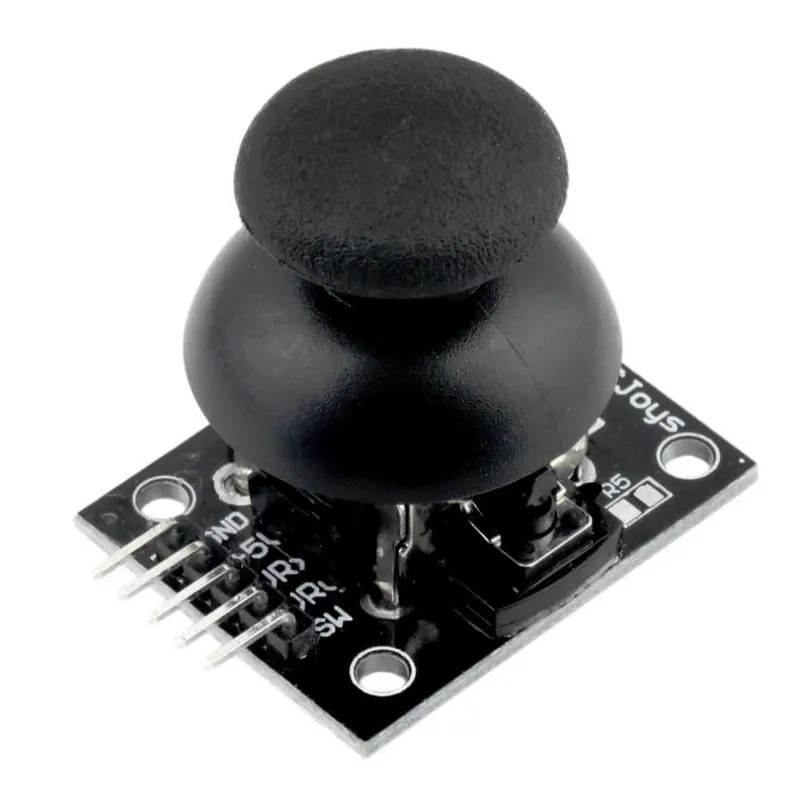 عصا تحكم Joystick تناظرية ثنائية المحور مع دبابيس توصيل