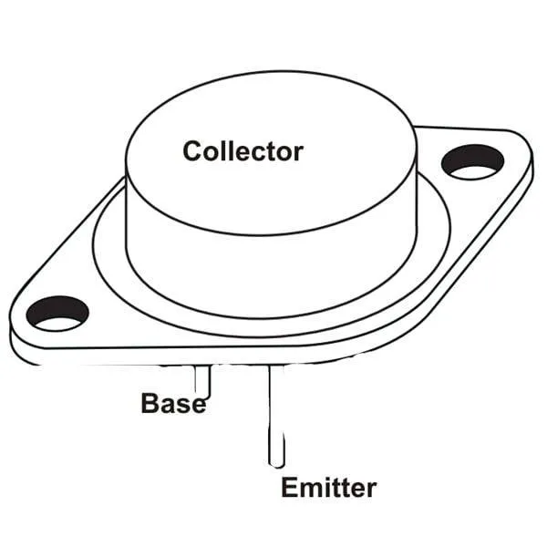 MJ3001 NPN Darlington Power Transistor TO-3 10A