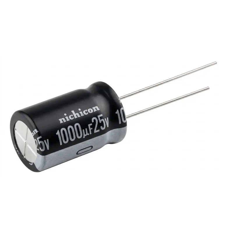 Nichicon Electrolytic Capacitor 1000µF 25V 10x20mm