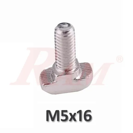2020/2040 Aluminum Profile T-Bolt Screw M5x16