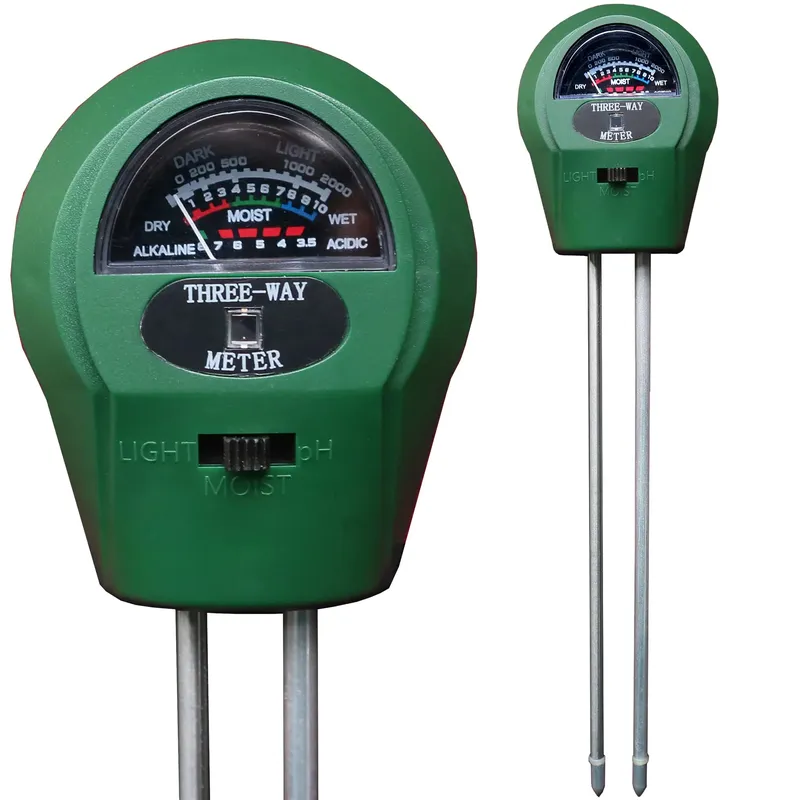 3-in-1 Soil pH and Moisture Tester