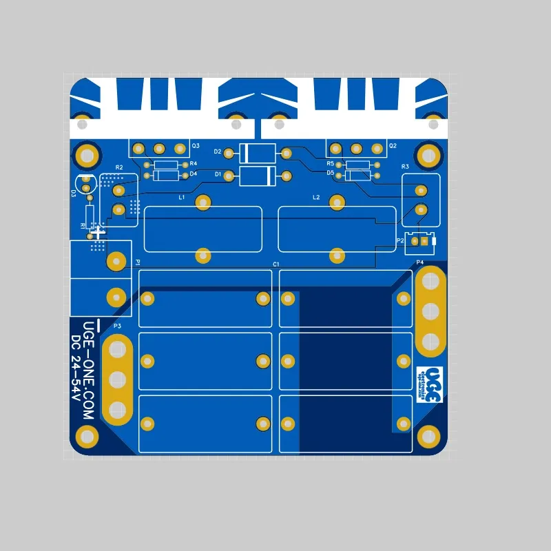 Induction Heating PCB 1000W ZVS 12-48Vdc 20A