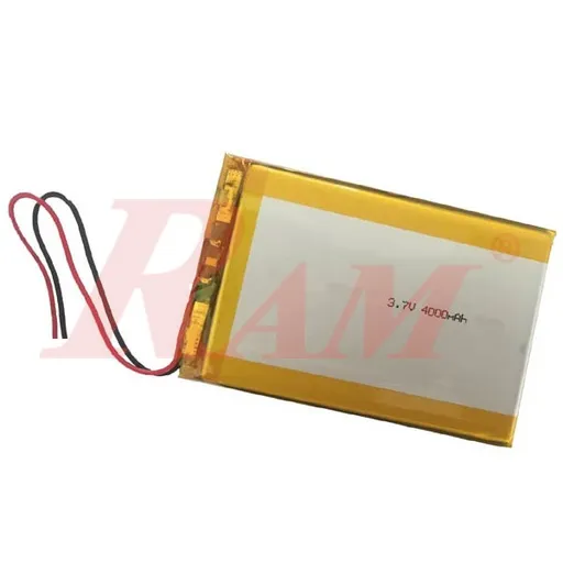 Polymer Li-Ion 3.7V 4000mAh Single Cell Battery 65x40x12mm