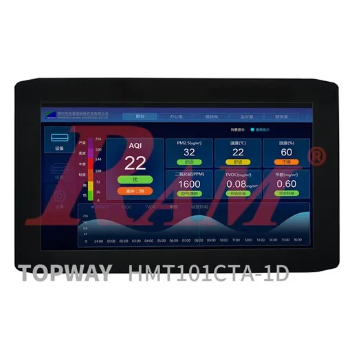وحدة شاشة TFT ذكية مقاس 10.1 بوصة HMT101CTA-1D من TOPWAY