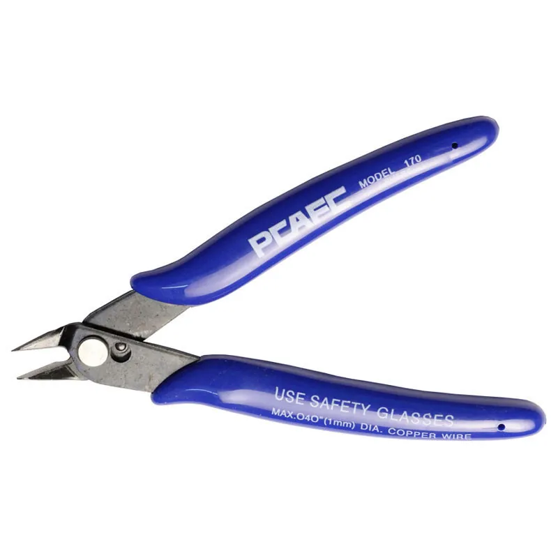 PCAFC Model 170 Mini Diagonal Cutter Pliers 130mm (Blue)
