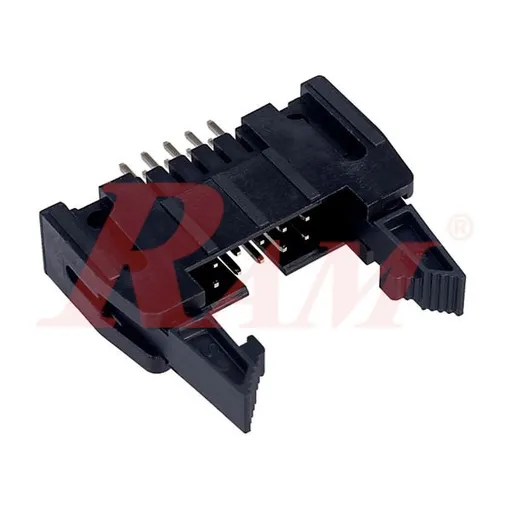 موصل IDC10 ذكر مستقيم مع مزلاج وتهيئة قطبية (FRC-10)