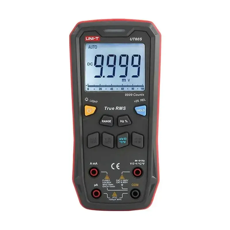 multimeter رقمي UNI-T بطراز UT60S بقياس True RMS وتحديد المدى تلقائياً